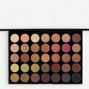 Morphe 35G Bronze Goals Palette Eyeshadow New No Box